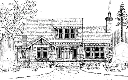 Timberline Cottage Front Rendering