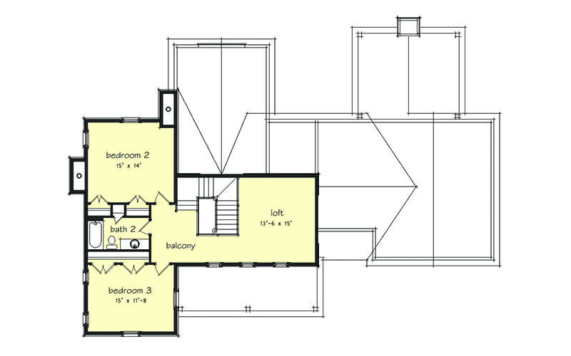 Valley View Farmhouse Upper Floor