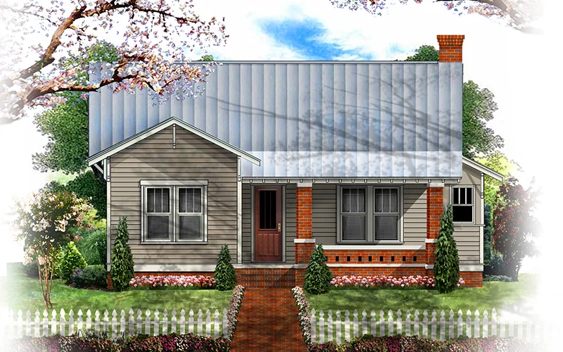 Bradford Bungalow II Color Rendering Front