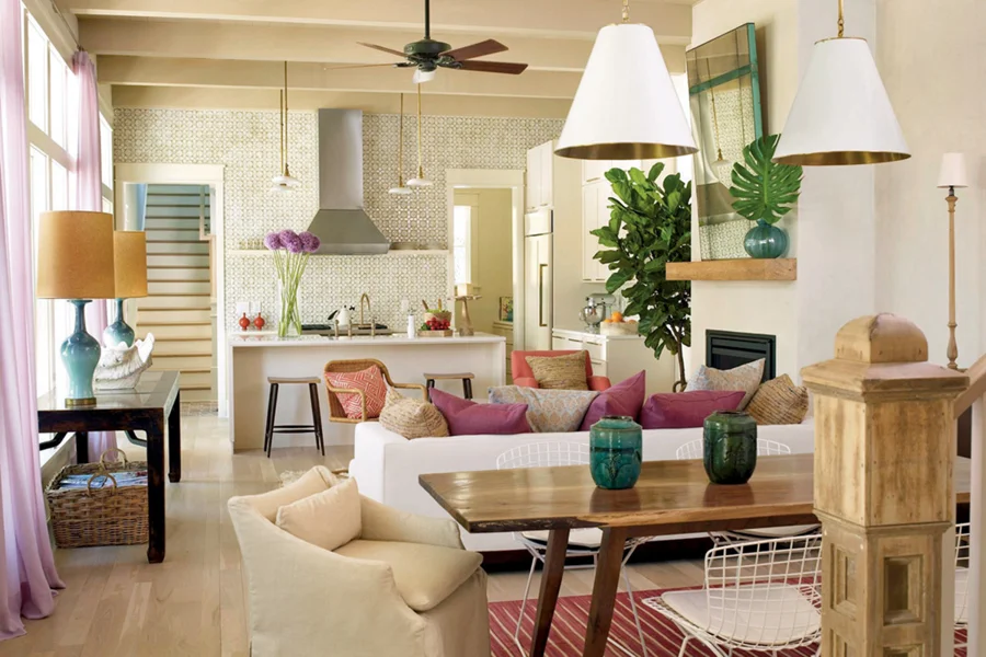 I'On Idea House Photo Living Room To Kitchen