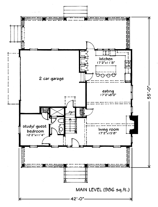 Cole Town Cottage Main Floor
