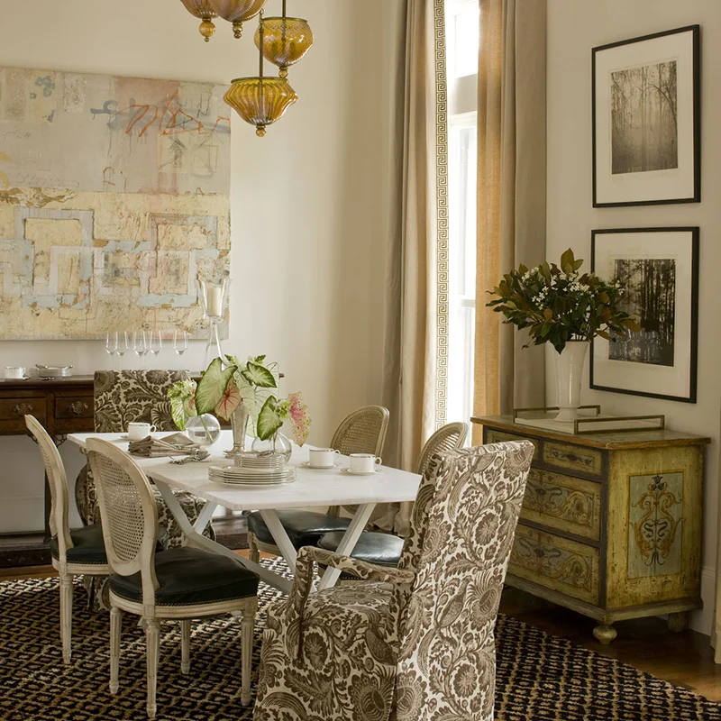 Bayou Bend Photo Dining Room