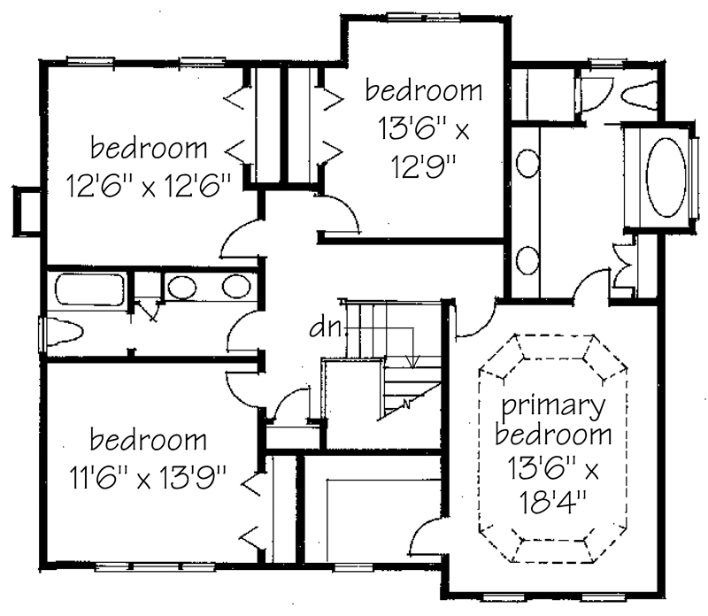 Southern Charm Country French Upper Floor