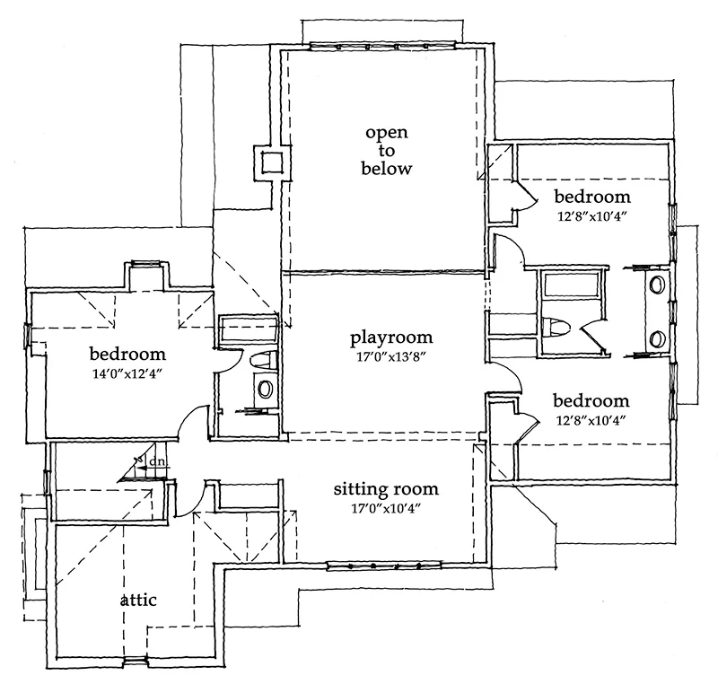 Cashiers Cove Upper Floor