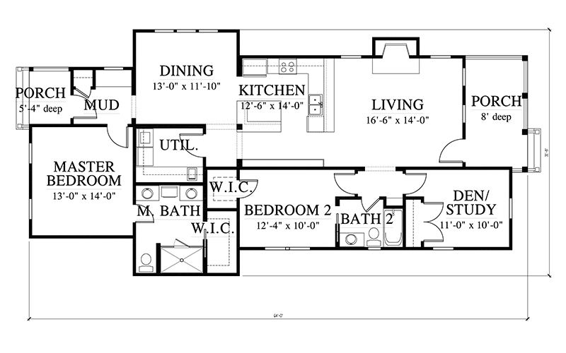 King Street Cottage Main Floor
