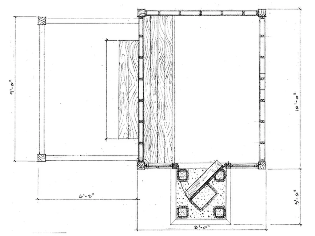 Shed with Style Floor Plan