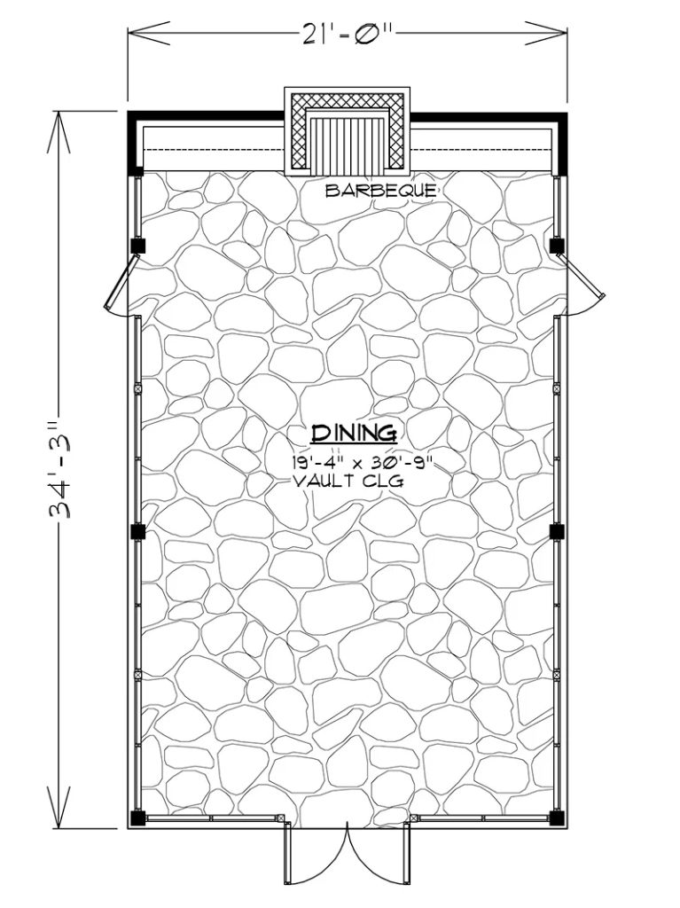 Outdoor Kitchen Footprint