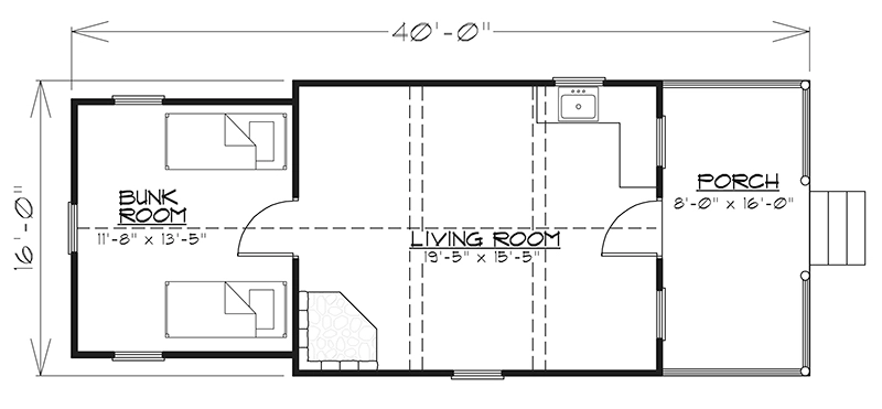 Backwoods Cabin Footprint