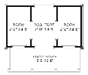 Dogtrot Doghouse Footprint