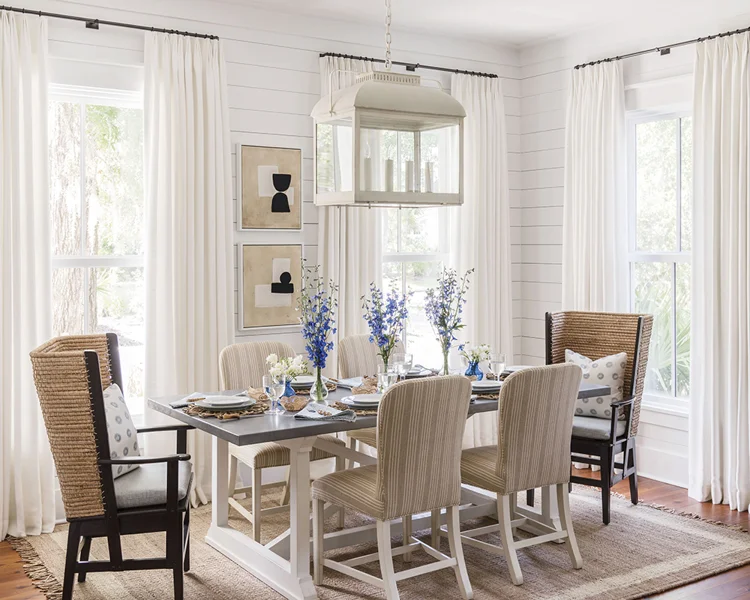 Lowcountry Farmhouse Photo Dining