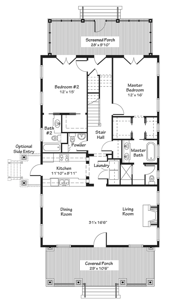 Newfield Cottage Main Floor