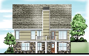 Aberdeen Place Rear Color Rendering