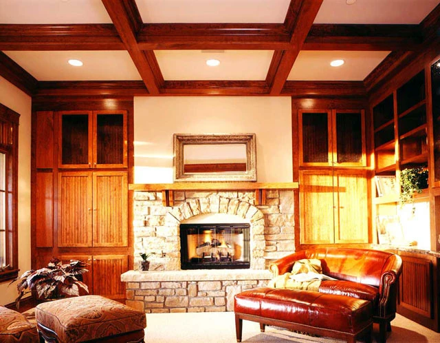 Boulder Meadow Photo Living Room Fireplace