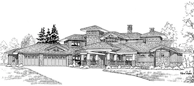 Prairie View Front Rendering