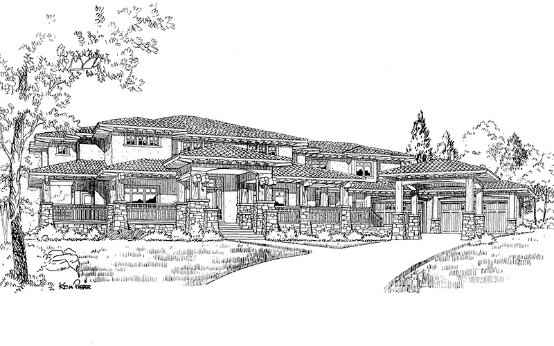 San Rafael Front Rendering