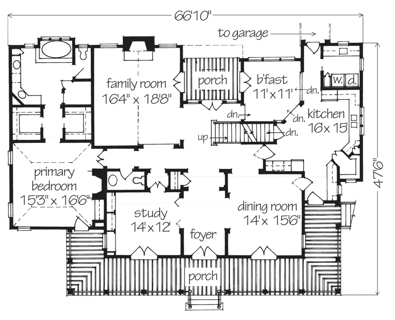 Lowcountry Style Comfort Main Floor