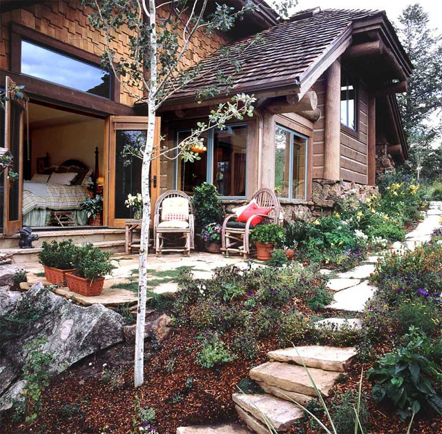 Adirondack Lodge Photo Exterior Bedroom Porch