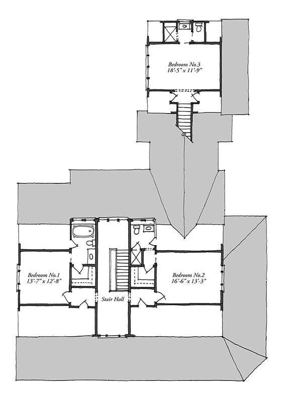 Farmhouse Revival Upper Floor