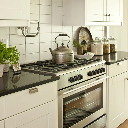 Farmhouse Revival Photo Kitchen Counter and Stove