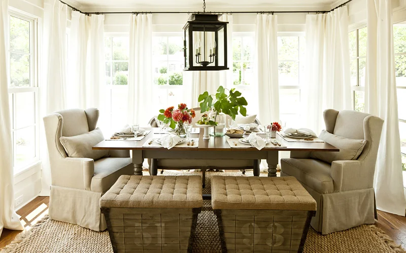 Farmhouse Revival Photo Dining Room