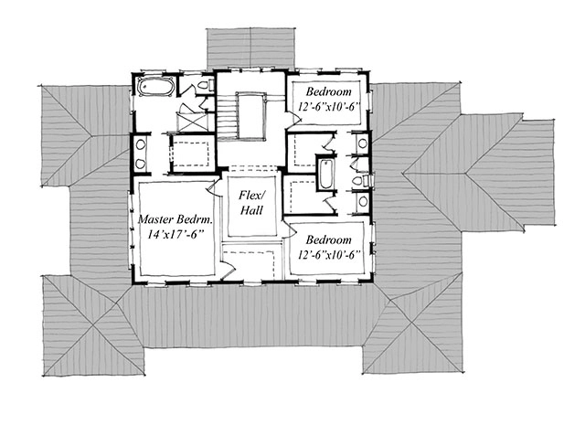 New Carolina Island House Upper Floor