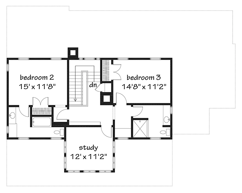 Vintage Lowcountry Upper Floor
