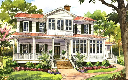 Vintage Lowcountry Color Rendering Front