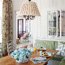 Vintage Lowcountry Photo Dining Room