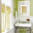 Vintage Lowcountry Photo Powder Room
