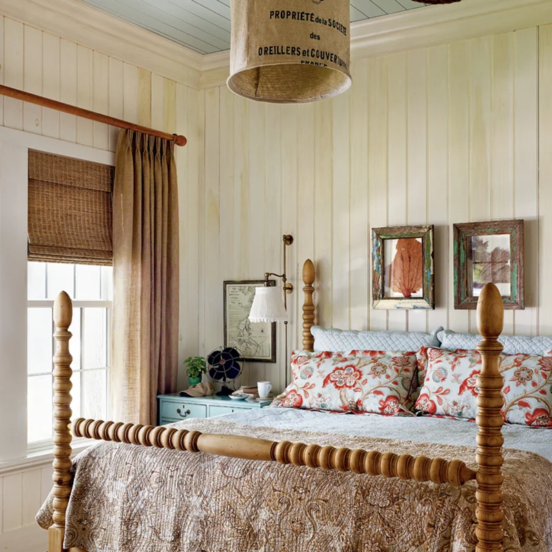 Vintage Lowcountry Photo Bedroom
