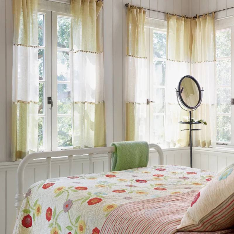 Vintage Lowcountry Photo Bedroom Windows