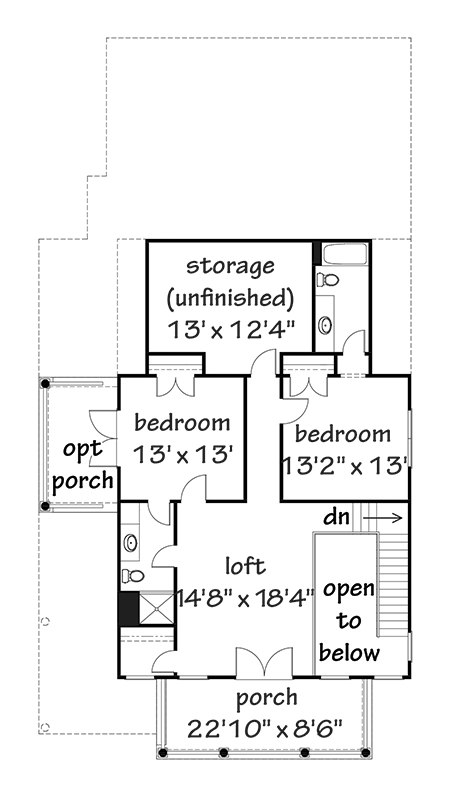 Windy Mill Cottage Upper Floor