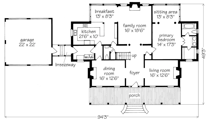 Federal House-Creole Style Main Floor