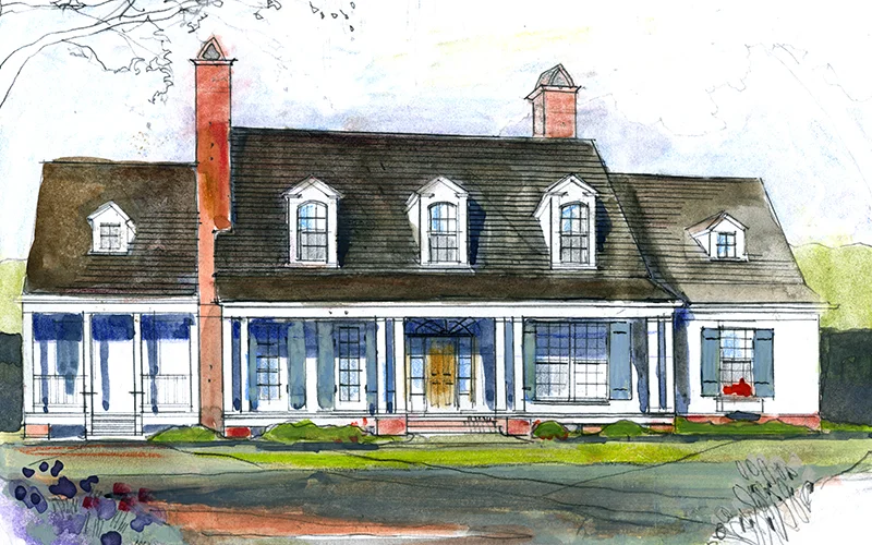 Holly Mill Color Rendering Front