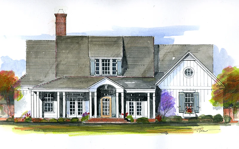 Orange Grove Color Rendering Front