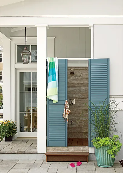 2013 Coastal Living Showhouse Photo Outdoor Shower