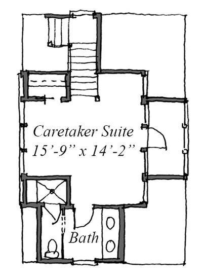 Idea House at Fontanel Garage Upper Floor