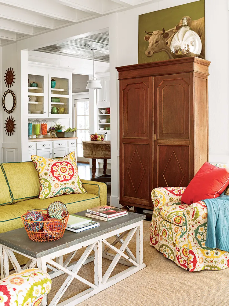 Garden Home Cottage Photo Living Room