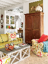 Garden Home Cottage Photo Living Room