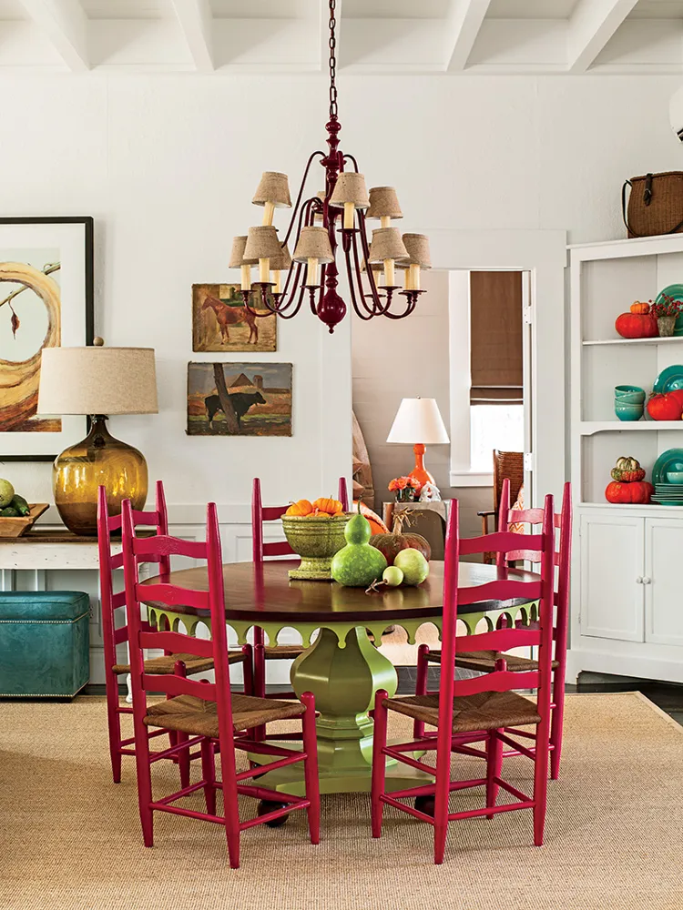 Garden Home Cottage Photo Dining Room