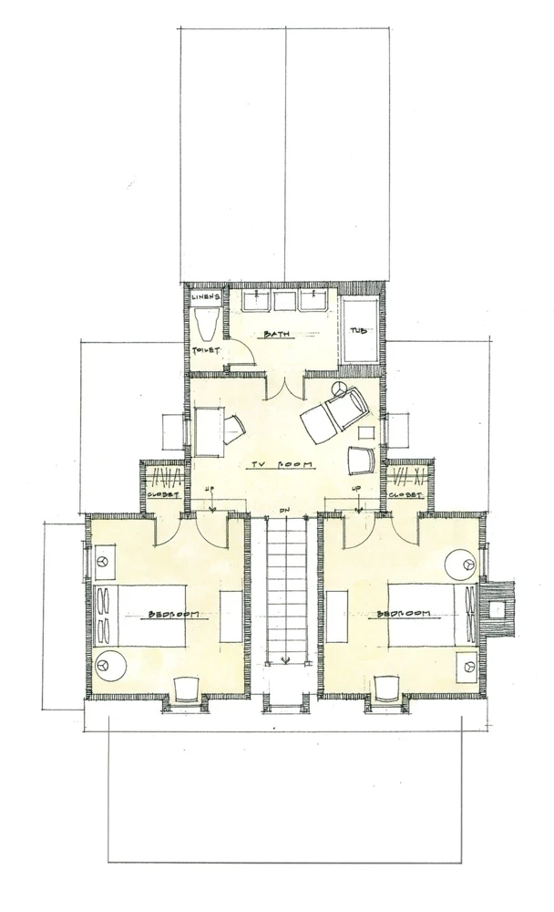 Randolph Cottage Upper Floor
