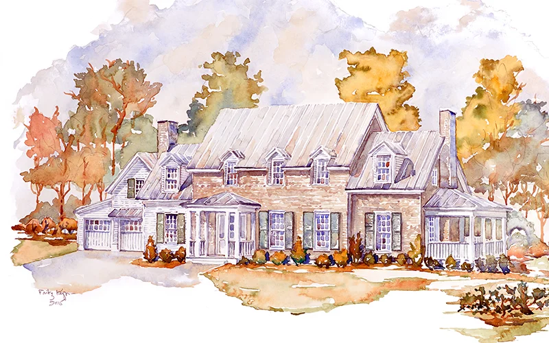 Fox Hill Color Rendering Front