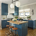 Little Blue Farmhouse Photo Kitchen