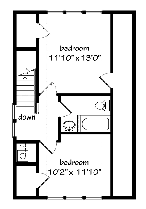 Meritta Creek Upper Floor