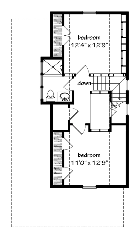 Hunting Island Cottage Upper Floor