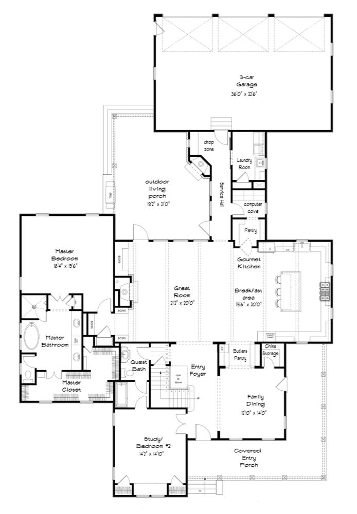 Fowler Cottage Main Floor