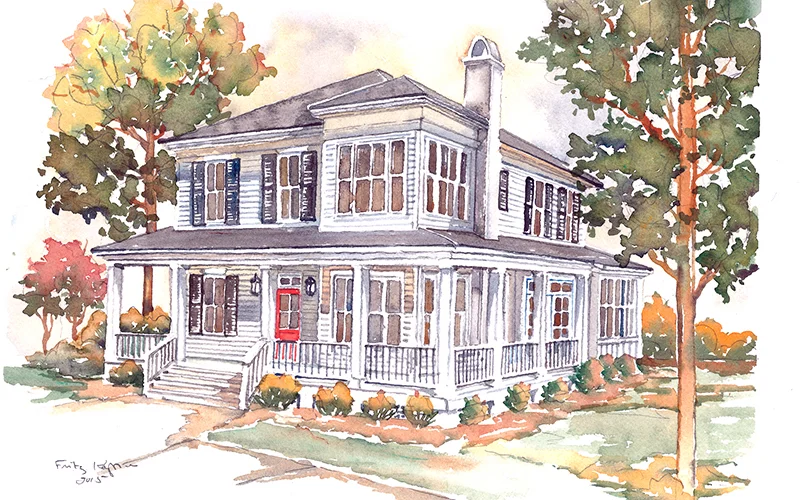 Salisbury Court Color Rendering Front