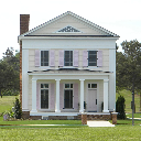 Grady Street Photo Front, Pink Shutters