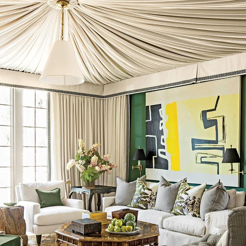 Celebration Cottage Photo Living Room Ceiling Detail