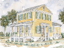 Abbey Row Cottage Color Rendering Front
